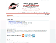 Tablet Screenshot of 2010.brucon.org